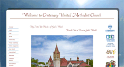 Desktop Screenshot of centenarychurch.com